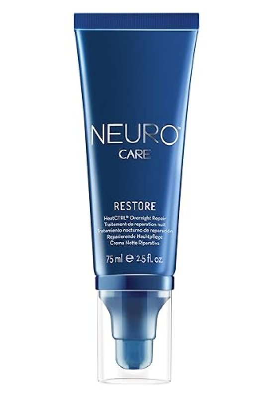 JOHN PAUL MITCHELL NEURO RESTORE HEATCTRL OVERNIGHT REPAIR LEAVE-IN TREATMENT, 2.5 FL. OZ. - HAIR HEAT REPAIR