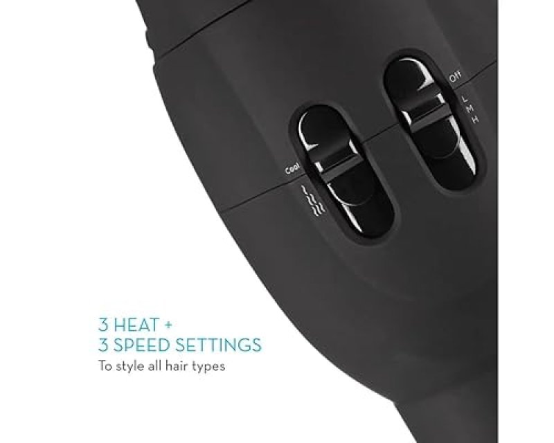 JOHN PAUL MITCHELL NEURO GRIP HANDLE-FREE HAIR DRYER, ADJUSTABLE HEAT & SPEED, COOL SHOT - 100% GENUINE