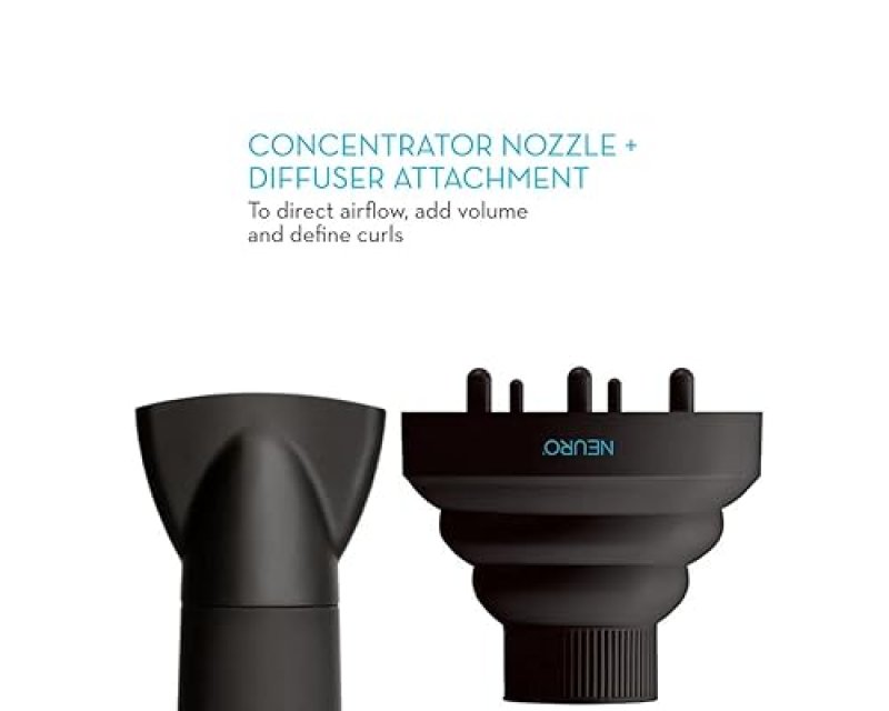 JOHN PAUL MITCHELL NEURO GRIP HANDLE-FREE HAIR DRYER, ADJUSTABLE HEAT & SPEED, COOL SHOT - 100% GENUINE