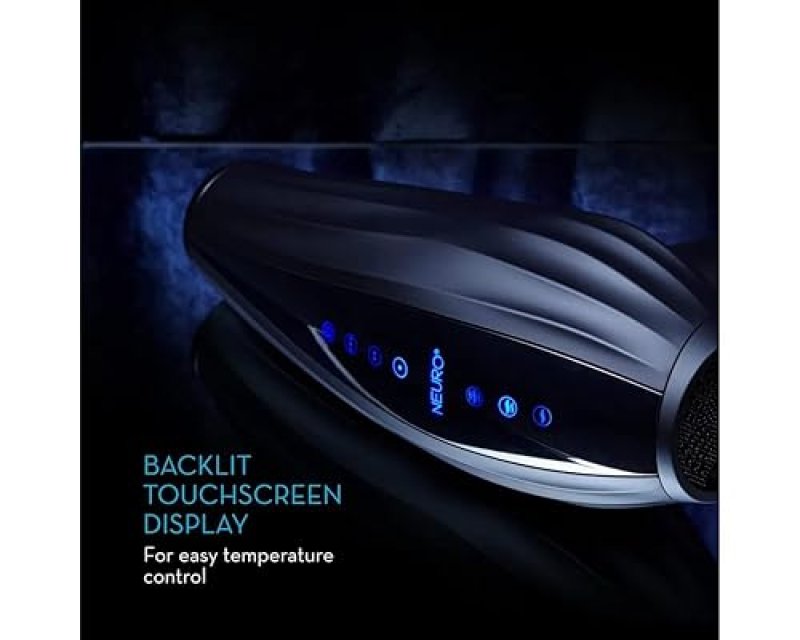 JOHN PAUL MITCHELL NEURO HALO TOURMALINE HAIR DRYER WITH TOUCH-SCREEN, MULTIPLE SETTINGS & COOL SHOT