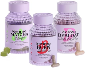 LEMME BURN METABOLISM & FAT BURNING BUNDLE - ENERGY BOOST, BLOATING RELIEF, GLUTEN-FREE - 60 CT.