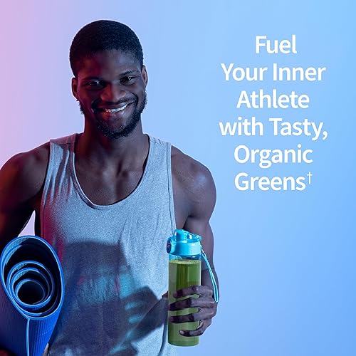 GARDEN OF LIFE ORGANIC UNFLAVORED GREENS & SUPERFOODS POWDER FOR WOMEN & MEN - SPIRULINA, FRUIT, VITAMINS, PROBIOTICS - ATHLETIC SUPPLEMENTS - 30 SERVINGS