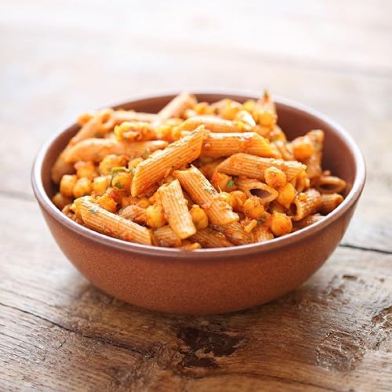 JOVIAL ORGANIC WHOLE WHEAT EINKORN PENNE RIGATE PASTA - HIGH PROTEIN, NON-GMO, USDA CERTIFIED, MADE IN ITALY - 12 OZ, 6 PACK