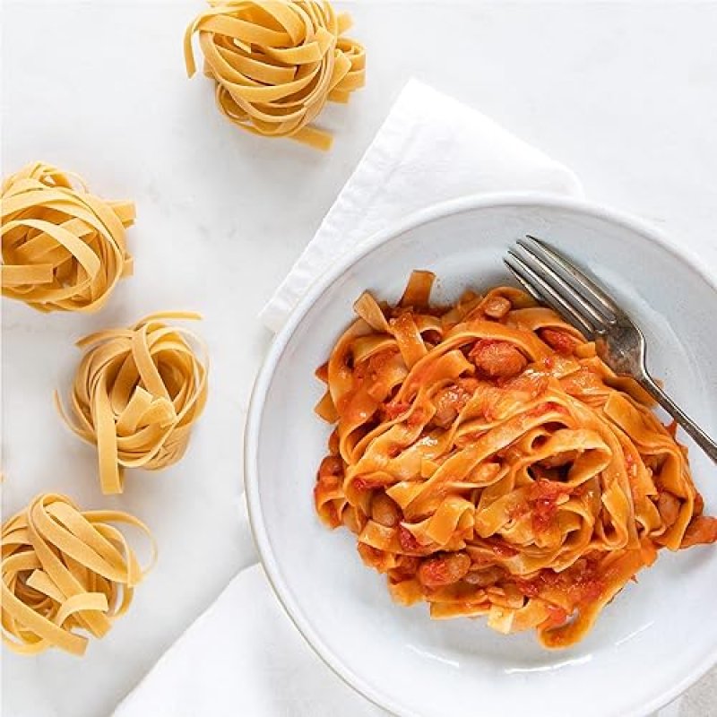 JOVIAL ORGANIC BROWN RICE EGG TAGLIATELLE PASTA - GLUTEN-FREE, DAIRY-FREE, WHOLE GRAIN - MADE IN ITALY - 9 OZ, 4 PACK