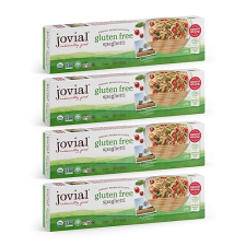 JOVIAL ORGANIC GLUTEN FREE WHOLE GRAIN BROWN RICE SPAGHETTI PASTA - MADE IN ITALY - 12 OZ, PACK OF 4