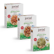 JOVIAL ORGANIC GLUTEN-FREE WHOLE GRAIN BROWN RICE PASTA VARIETY PACK - MADE IN ITALY - 12 OZ, 3 PACK