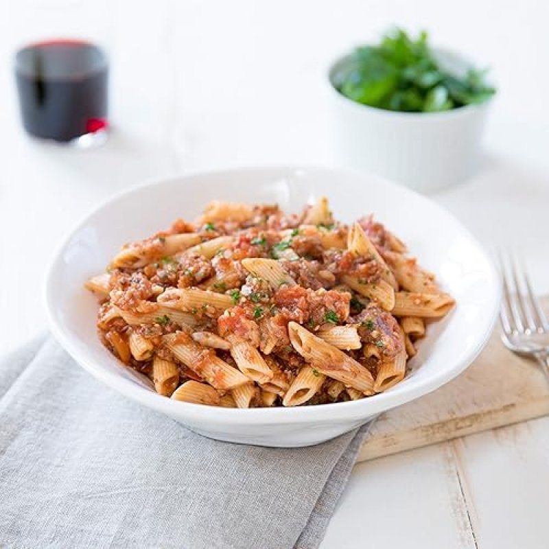 JOVIAL ORGANIC GLUTEN-FREE WHOLE GRAIN BROWN RICE PENNE PASTA - 12 OZ, 12 PACK