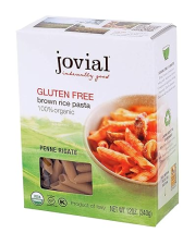 JOVIAL ORGANIC JOVIAL BROWN RICE PENNE PASTA - 12OZ
