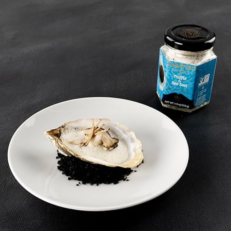 SABATINO TARTUFI TRUFFLE SALT SEASONING - ALL NATURAL GOURMET TRUFFLE SALT, 4 OZ