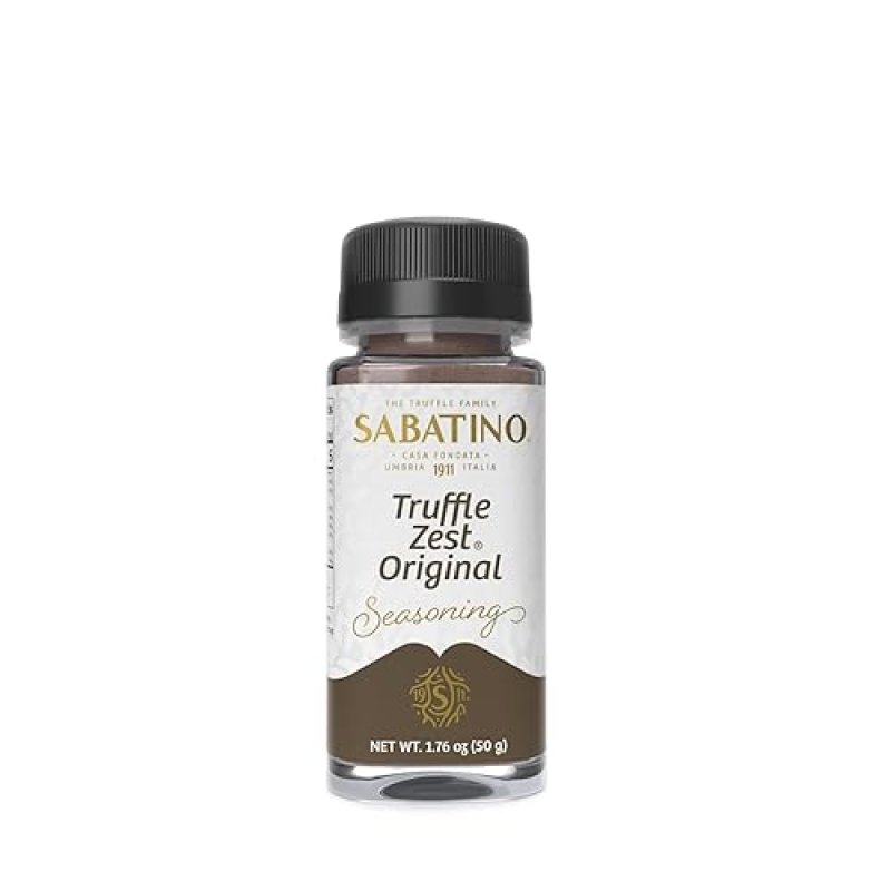 SABATINO TARTUFI TRUFFLE ZEST SEASONING - ALL-PURPOSE GOURMET POWDER, VEGAN & LOW CARB - 1.76 OZ