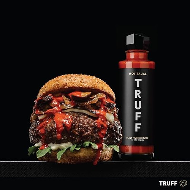 TRUFF BLACK TRUFFLE STARTER PACK: HOT SAUCE, OIL, SEA SALT TRIO FOR FLAVORFUL EXPERIENCE