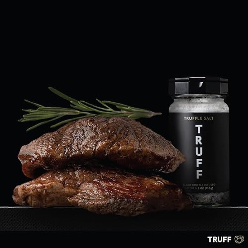 TRUFF BLACK TRUFFLE STARTER PACK: HOT SAUCE, OIL, SEA SALT TRIO FOR FLAVORFUL EXPERIENCE