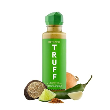 TRUFF JALAPEñO LIME HOT SAUCE WITH BLACK TRUFFLES, 6 OZ.