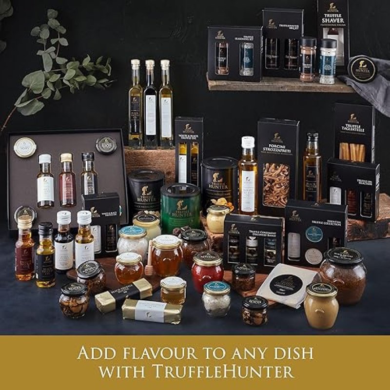 TRUFFLEHUNTER TRUFFLE CONDIMENT DISCOVERY GIFT SET - 0.7 OZ X6