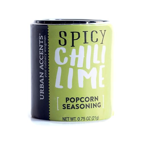 URBAN ACCENTS MOVIE NIGHT POPCORN VARIETY PACK - 3 NON-GMO KERNELS & 5 GOURMET SEASONINGS