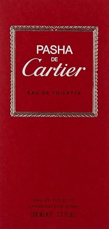 CARTIER PASHA DE CARTIER EAU DE TOILETTE FOR MEN 100ML - CLASSIC FOUGERE FRAGRANCE