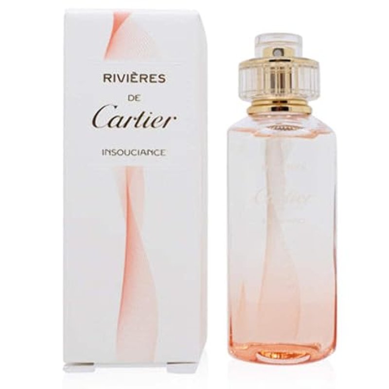 CARTIER RIVIERES DE CARTIER INSOUCIANCE EDT SPRAY FOR WOMEN - 3.4 OZ (REFILLABLE)