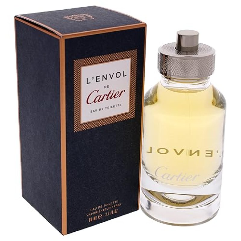 CARTIER L'ENVOL 2.7 OZ EAU DE TOILETTE SPRAY