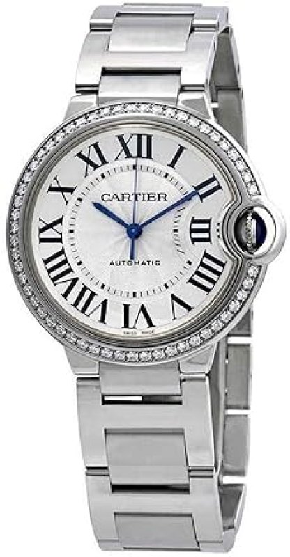 CARTIER BALLON BLEU DIAMOND LADIES WATCH W4BB0017 AUTOMATIC MOVEMENT