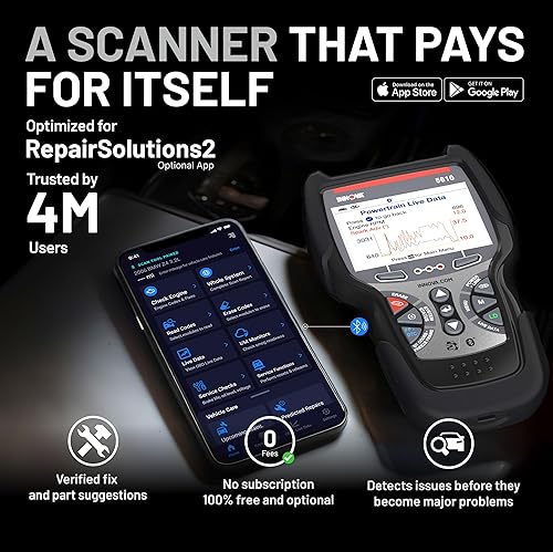 INNOVA 5610 OBD2 BIDIRECTIONAL SCAN TOOL - VEHICLE DIAGNOSTIC TOOL WITH UPDATES & US SUPPORT