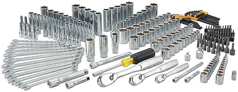 DEWALT 247-PIECE MECHANIC TOOL SET WITH DRIVE SIZES AND SAE ACCESSORIES (DWMT81535)