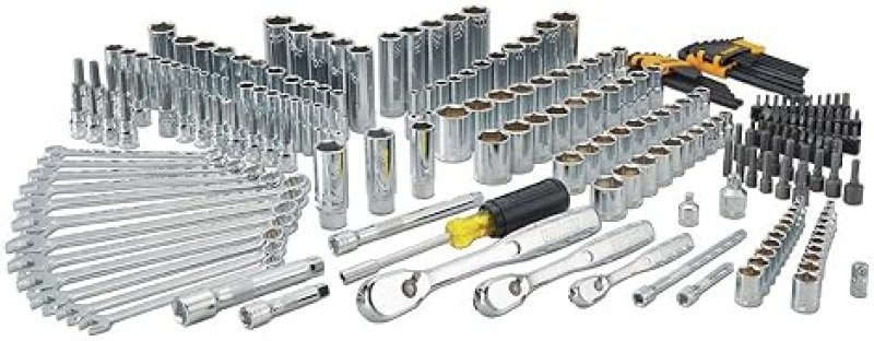 DEWALT 247-PIECE MECHANIC TOOL SET WITH DRIVE SIZES AND SAE ACCESSORIES (DWMT81535)