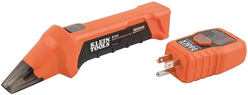 KLEIN TOOLS ET310 AC CIRCUIT BREAKER FINDER & ELECTRIC VOLTAGE TESTER WITH GFCI OUTLET TESTER