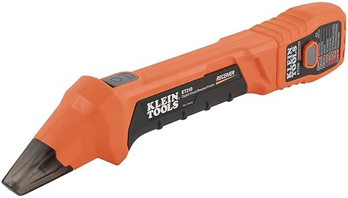 KLEIN TOOLS ET310 AC CIRCUIT BREAKER FINDER & ELECTRIC VOLTAGE TESTER WITH GFCI OUTLET TESTER