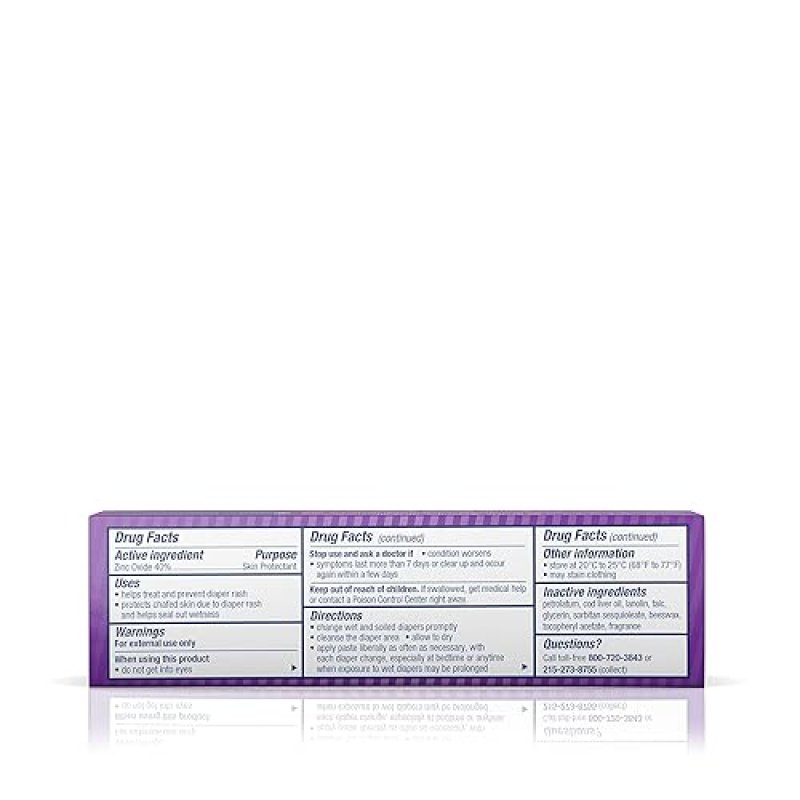 DESITIN DIAPER RASH OINTMENT DESITIN MAXIMUM STRENGTH ORIGINAL PASTE FOR DIAPER RASH, 1 OZ