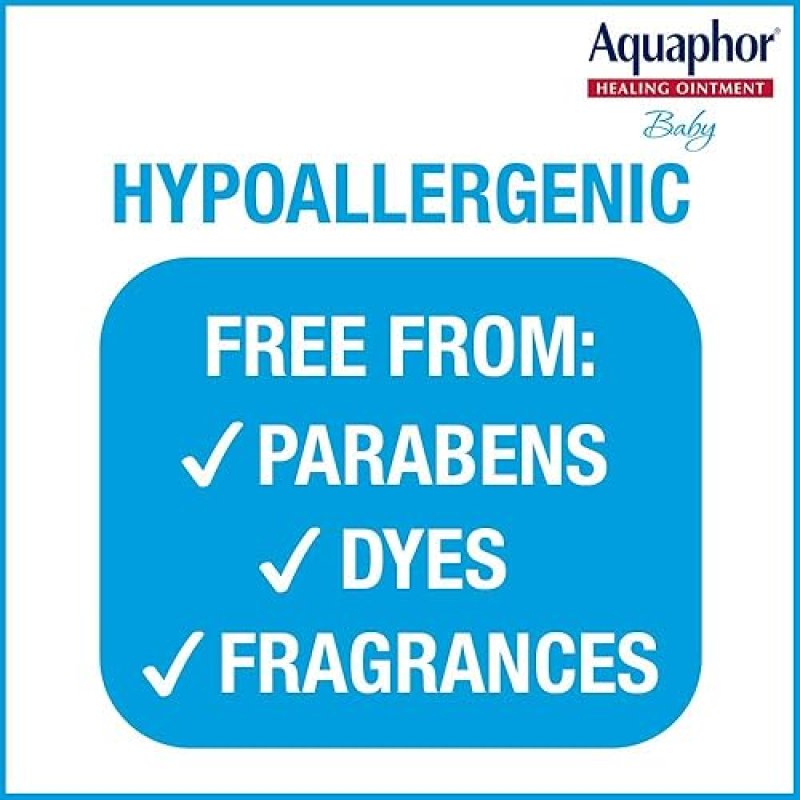 AQUAPHOR BABY HEALING OINTMENT ADVANCED THERAPY SKIN PROTECTANT, DRY SKIN AND DIAPER RASH OINTMENT,