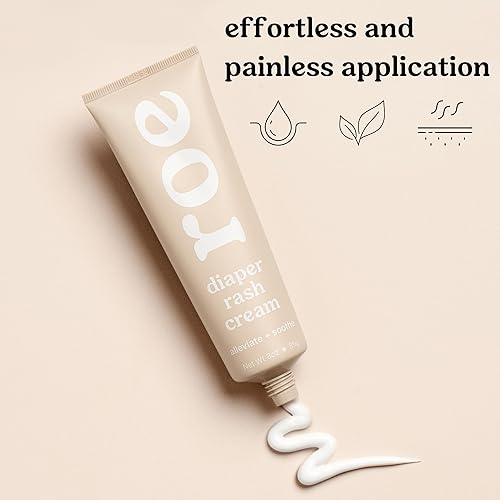 ROE WELLNESS- DIAPER RASH CREAM PASTE OINTMENT W/ZINC OXIDE | MAXIMUM STRENGTH DIAPER RASHES SOOTHIN