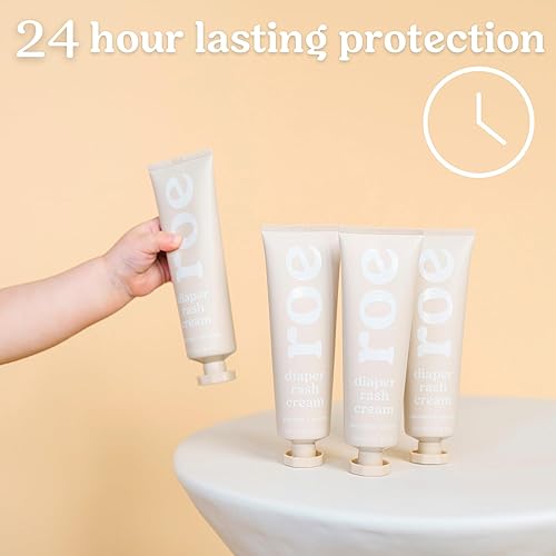 ROE WELLNESS- DIAPER RASH CREAM PASTE OINTMENT W/ZINC OXIDE | MAXIMUM STRENGTH DIAPER RASHES SOOTHIN