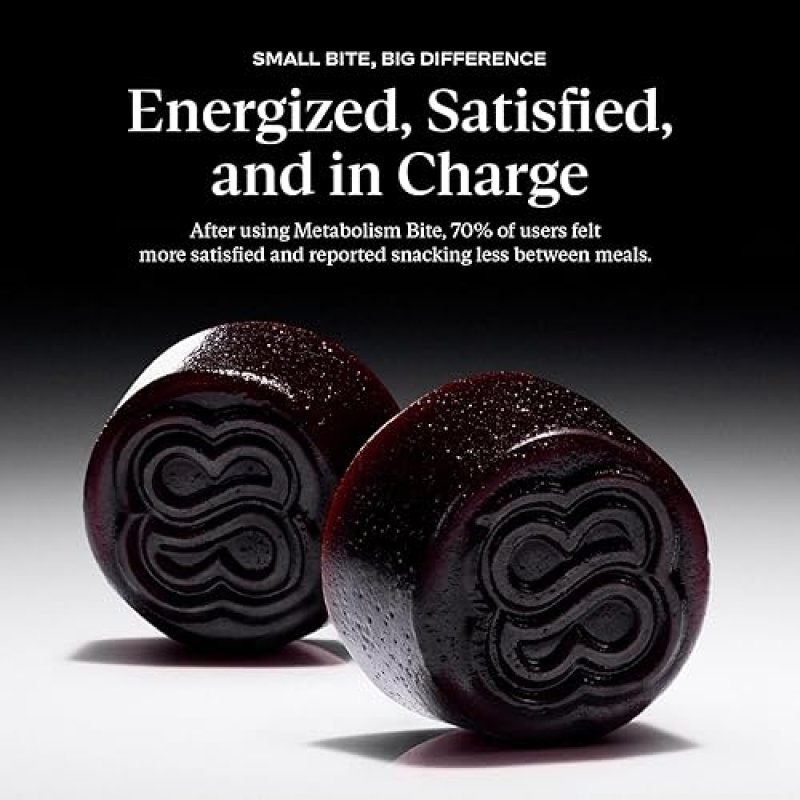 SAKARA METABOLISM GUMMIES BITES - BURN MORE. CRAVE LESS - POMEGRANATE GUMMIES WITH SAFFRON EXTRACT &
