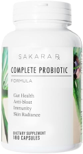 SAKARA COMPLETE PROBIOTIC CAPSULES - WOMEN'S DIGESTIVE GUT HEALTH PRE AND PROBIOTICS - 180CT'