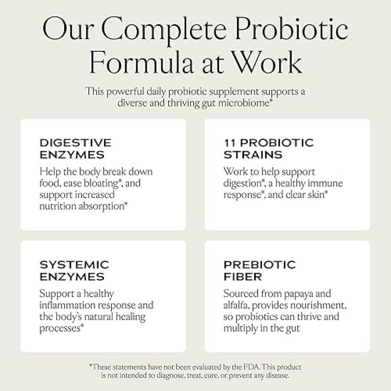 SAKARA COMPLETE PROBIOTIC CAPSULES - WOMEN'S DIGESTIVE GUT HEALTH PRE AND PROBIOTICS - 180CT'