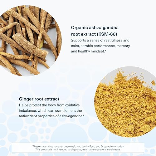 YOUTHEORY ASHWAGANDHA 1000MG - STRESS CORTISOL SUPPORT - GLUTEN, DAIRY SOY FREE - 60 VEG CAPSULES