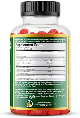 PROMETHEAN SUGAR-FREE APPLE CIDER VINEGAR GUMMIES LOW CARB KETO DETOX CLEANSE ADVANCED ACV GUMMIES