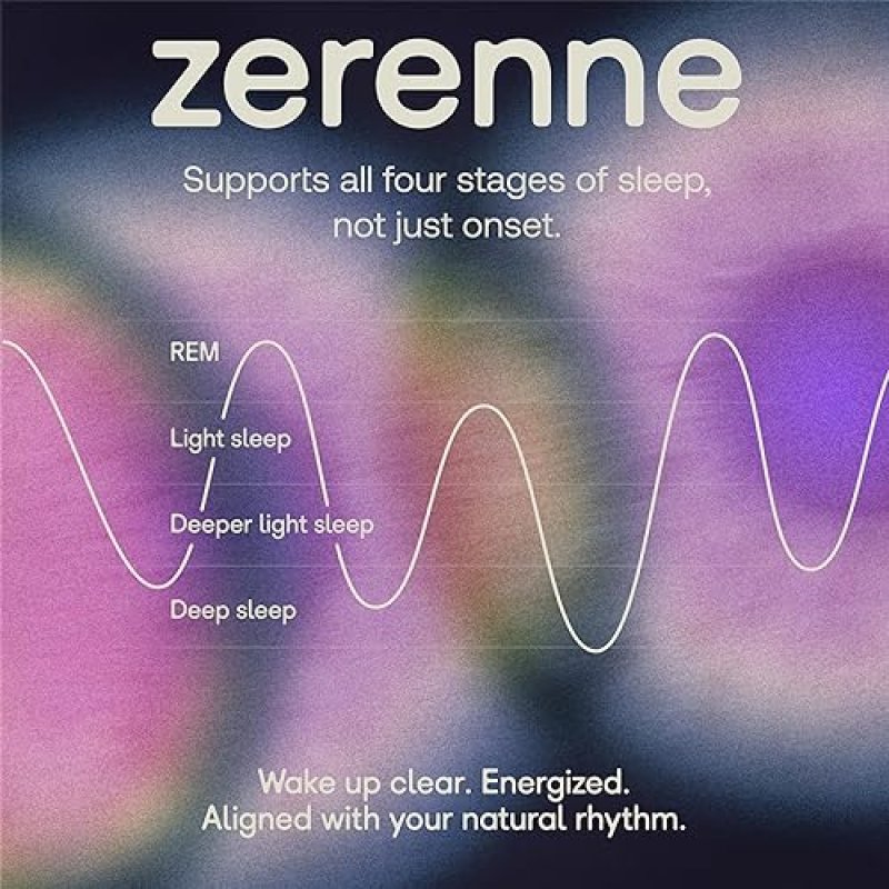 MENPER NATURAL SLEEP AID GUMMIES MELATONIN-FREE, STRESS RELIEF WITH SAFFRON, VALERIAN B12, 60CT