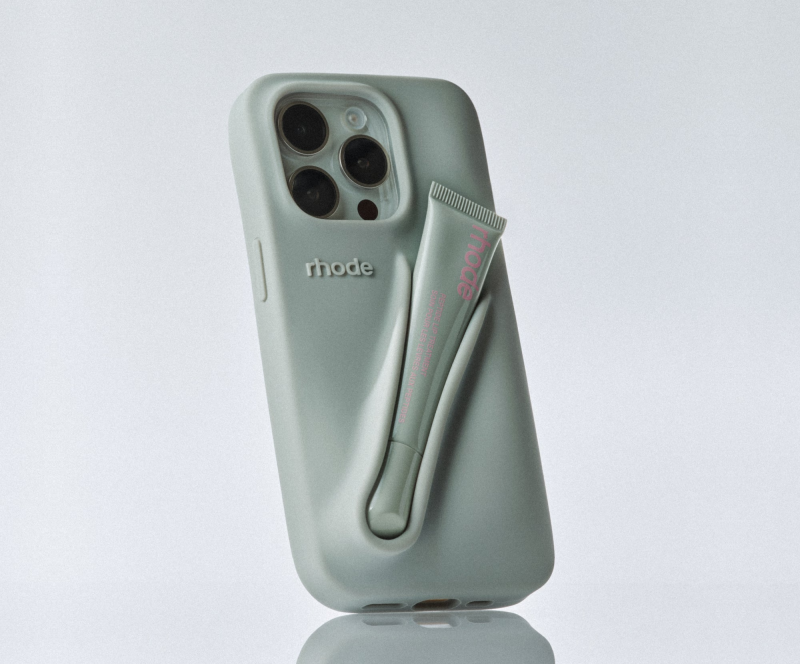 RHODE LIP CASE YOUR ESSENTIALS IN ONE PLACE  IPHONE 17 PRO - GREY