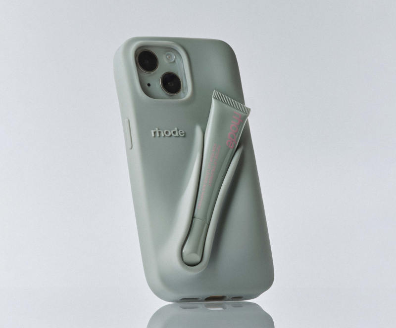 RHODE LIP CASE YOUR ESSENTIALS IN ONE PLACE  IPHONE 17 PRO - GREY
