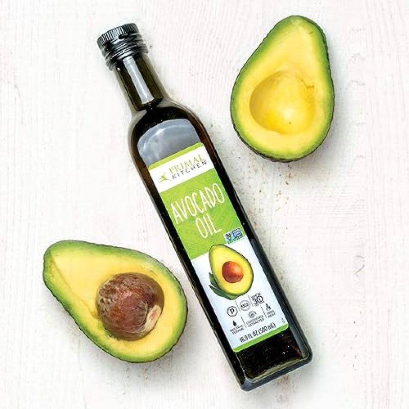 PRIMAL KITCHEN AVOCADO OIL 16.9OZ PACK OF 2 WHOLE30, PALEO KETO CERTIFIED COOKING OIL