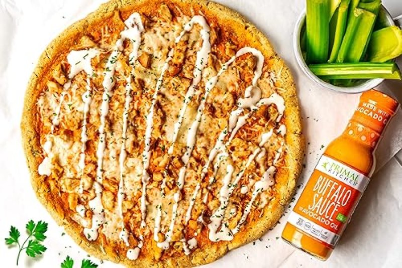 PRIMAL KITCHEN NO DAIRY BUFFALO SAUCE WITH AVOCADO OIL, NO CANE SUGAR, CORN SYRUP 2 PACK