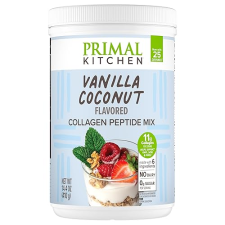 PRIMAL KITCHEN VANILLA COCONUT COLLAGEN FUEL DRINK MIX DAIRY-FREE, NO ARTIFICIAL SWEETENERS, 14.4 OZ