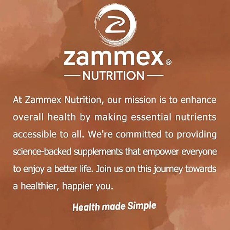 ZAMMEX CHOCOLATE MULTI COLLAGEN PEPTIDES POWDER TYPE I, III, V, X HAIR, SKIN GUT HEALTH, 1LB