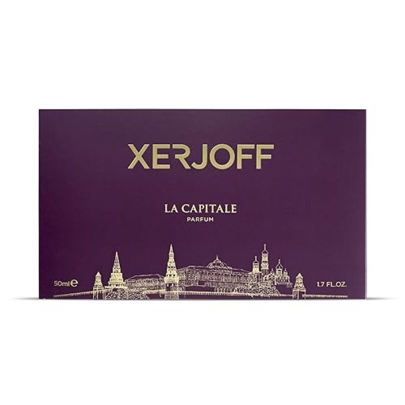 XERJOFF LA CAPITALE EAU DE PARFUM SPRAY FOR MEN WOMEN, 50ML LUXURY FRAGRANCE