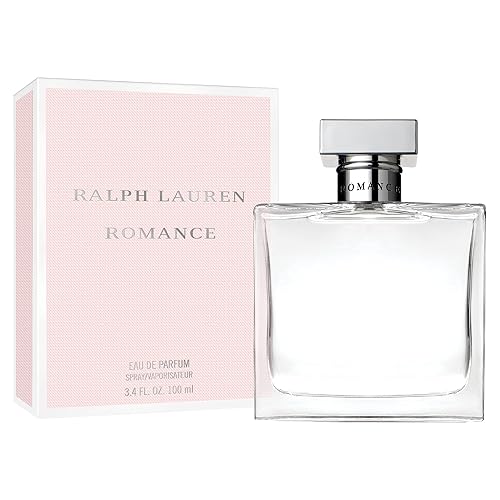 RALPH LAUREN ROMANCE EAU DE PARFUM FOR WOMEN FLORAL WOODY SCENT WITH ROSE, JASMINE BERRIES