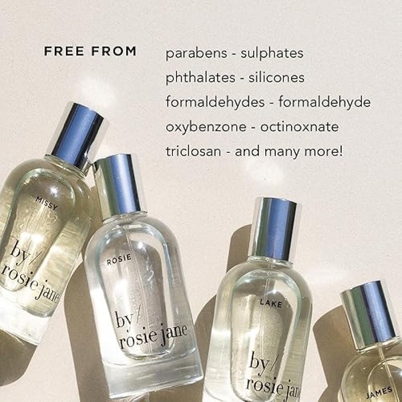BY ROSIE JANE LEILA LOU EAU DE PARFUM SPRAY 50ML CLEAN, NON-TOXIC WOMENS PERFUME