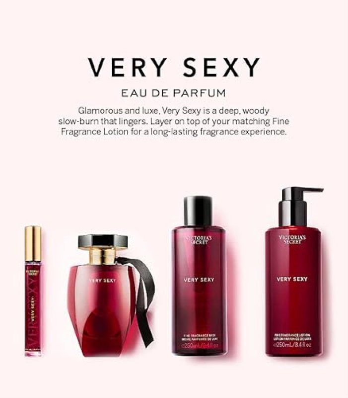 VICTORIAS SECRET VERY SEXY EAU DE PARFUM FOR WOMEN 1.7 OZ VANILLA ORCHID CLEMENTINE SCENT