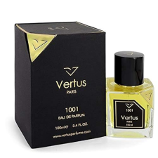 VERTUS 1001 EAU DE PARFUM SPRAY FOR WOMEN AND MEN LONG-LASTING FRAGRANCE, 100 ML BOTTLE