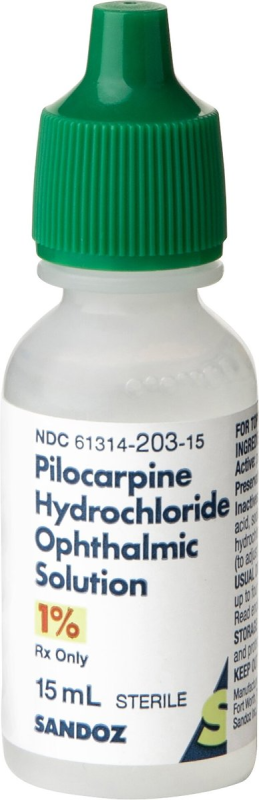 PILOCARPINE (GENERIC) OPHTHALMIC SOLUTION 1%, 15-ML